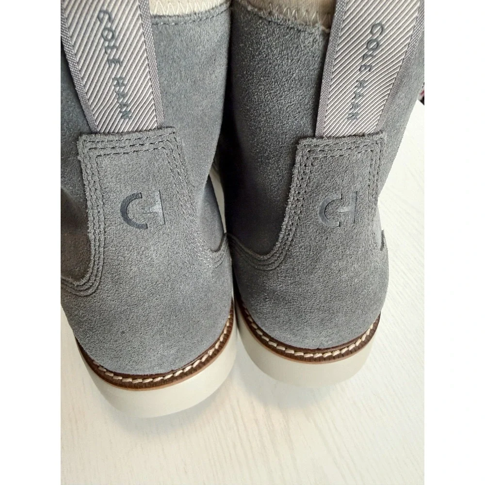 Cole HaanMen's Suede Dress Boots In Size 13 M Excellent Condition